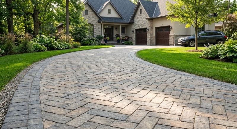 Paver Driveway Construction in Davis County, UT