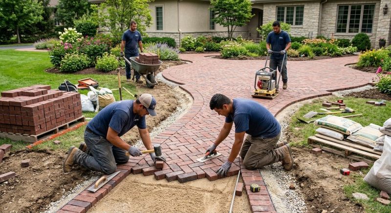 Brick Landscaping Service in Norwalk, CT