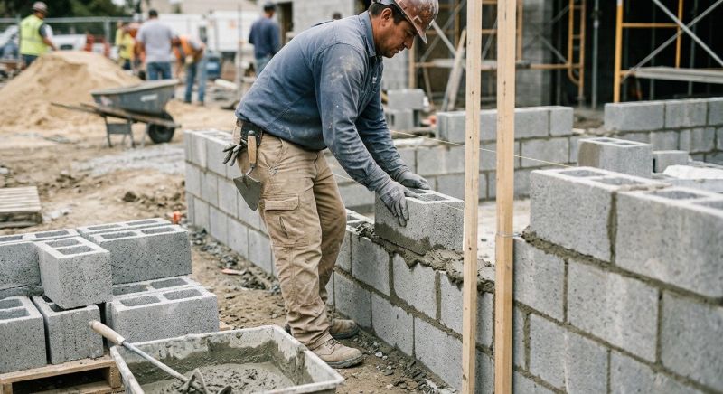 Concrete Blocks Installation in West Hartford, CT