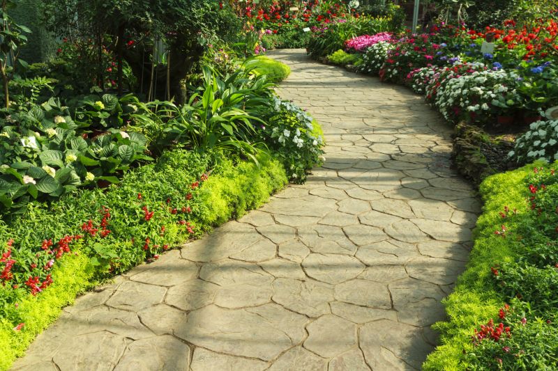 Repaired Stone Pathway