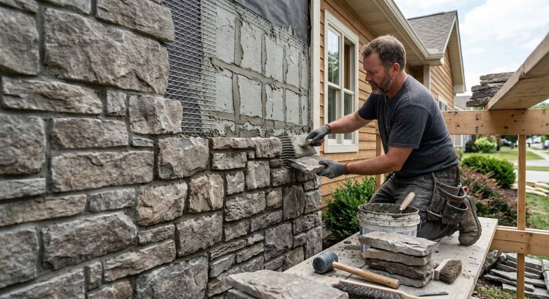 Stone Veneer Installation in Cleveland, OH